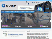 Tablet Screenshot of bubik.cz